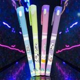Vıp 6 Pcs Invisible Ink Pens Uv LED Light 6 Adet Mor Işıklı Görünmez Kalem Figürlü Işıklı - Çok Renkli