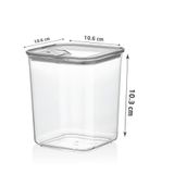 Vip Ahmet Pratik Kare Saklama Kabı, 3X700 Ml