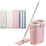 Vip Ahmet Premium Temizlik Seti Paslanmaz Çelik Malzeme ile 41x37x23 cm Boyutunda Pratik Kullanım - Pembe