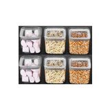 Vip Ahmet Sude Kare Saklama Kabı 700 ml x 6 Erzak Kabı 6 Adet Set