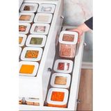 VİP AHMET Vip Ahmet12'li Orta Boy 1000 ml Vakumlu Saklama Kabı
