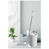VİP AHMET Vipset Akıllı Mop Set Temiz su 3Lt + Kirli Su 5Lt + 2Lt (Temiz & Kirli Su Ayrımlı)