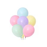 Vip-Aksesuar Karışık Renk Makaron Balon 10 Adet