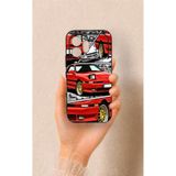 Vip Case Honor 600 Uyumlu Kırmızı Supra Desenli Silikon Kılıf