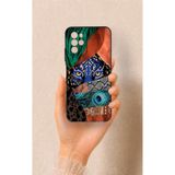 Vip Case Omix X700 Uyumlu Kaplan Desenli Silikon Kılıf, UV Baskı, Çok Renkli