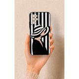 Vip Case Omix X700 Uyumlu Madam Marica Desenli Silikon Kılıf, Siyah