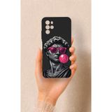 Vip Case Omix X700 Uyumlu Pop David Desenli Silikon Kılıf, Siyah
