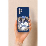 Vip Case Omix X700 Uyumlu Royals Desenli Silikon Kılıf, Lacivert, UV Baskı