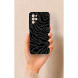 Vip Case Omix X700 Uyumlu Siyah Zebra Desenli Silikon Kılıf