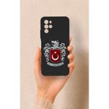 Vip Case Omix X700 Uyumlu Türk Arması Desenli Silikon Kılıf, Siyah