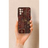 Vip Case Omix X700 Uyumlu Vintage Halı Desenli Silikon Kılıf, Siyah