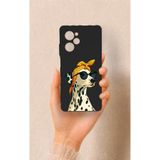 Vip Case Poco X5 Pro Uyumlu Cool Dalmaçyalı Desenli Silikon Kılıf, Siyah