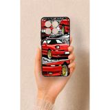 Vip Case Poco X6 Pro Uyumlu Kırmızı Supra Desenli Silikon Kılıf