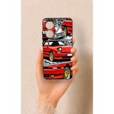 Vip Case Poco X7 Pro Uyumlu Kırmızı Supra Desenli Silikon Kılıf