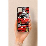 Vip Case Realme C11 2021 ile Uyumlu Kırmızı Supra Desenli Silikon Kılıf