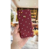 Vip Case Realme C21Y ve C25Y ile Uyumlu Beyaz Fiyonk Desenli Silikon Darbe Emici Kılıf