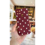 Vip Case Realme C21Y ve C25Y Uyumlu Beyaz Papatya Desenli Silikon Darbe Emici Rubber Kılıf