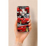 Vip Case Redmi 14C Uyumlu Kırmızı Supra Desenli Silikon Kılıf