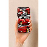 Vip Case Redmi Note 12S Uyumlu Kırmızı Supra Desenli Silikon Kılıf