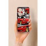 Vip Case Redmi Note 13 Pro 4G Uyumlu Kırmızı Supra Desenli Silikon Kılıf