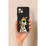 Vip Case Reeder S23 Pro Max Uyumlu Cool Dalmaçyalı Desenli Silikon Kılıf, Siyah