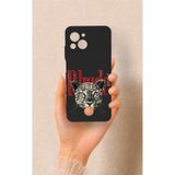 Vip Case Reeder S23 Pro Max Uyumlu Rhude Desenli Silikon Kılıf, Siyah