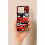 Vip Case Reeder S71 Uyumlu Kırmızı Supra Desenli Silikon Kılıf