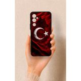 Vip Case Tecno Pova Neo 2 Uyumlu Kurt Türk Bayrağı Desenli Silikon Kılıf, Siyah
