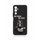 Vip Case Tecno Pova Neo 2 Uyumlu No Pain No Gain Desenli Silikon Kılıf, Siyah