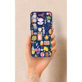 Vip Case Tecno Pova Neo 2 Uyumlu Summer Desenli Silikon Kılıf, Lacivert