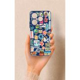 Vip Case Tecno Spark 10 Pro Uyumlu Summer Vibes Desenli Silikon Kılıf, Lacivert