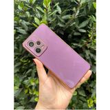 Vip Case Xiaomi Redmi Note 12 Pro (5g) Gold Kenarlı Parlak Kamera Korumalı Bark Kılıf - Mor