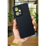 Vip Case Xiaomi Redmi Note 12 Pro 5G ile Uyumlu Silikon Darbe Emici Rubber Kılıf, Siyah
