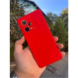 Vip Case Xiaomi Redmi Note 12 Pro (5g) Lansman Kamera Korumalı Içi Kadife Yumuşak Silikon Mara Kılıf - Redmi Note 12 Pro 5G - Kırmızı