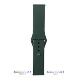 Vip Case Xiaomi Redmi Watch ve Redmi Watch 5 Lite İle Uyumlu Akıllı Saat Silikon Kordon Bileklik 5 Active
