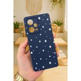 Vip Case Xiaomi Rm Note 12 PRO5G-MİNİMAL Yıldız Desenli Silikon Darbe Emici Klasik Korumalı Rubber Kılıf - Redmi Note 12 Pro 5G