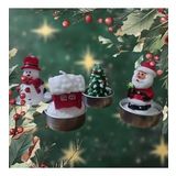 VIP DELUXE 12 ADET NOEL TEALİGHT MUM NOEL BABA KARDAN ADAM ÇAM AĞACI NOEL EVİ GERÇEK YILBAŞI MUMU