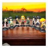 VIP DEMON SLAYER 8'Lİ KARAKTER SET ANİME SET 13 CM DEMON SLAYER OYUNCAKLARI DEMON SLAYER BİBLO SE