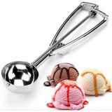 VİP Dondurma Kaşığı Paslanmaz Çelik 22 cm - Gümüş
