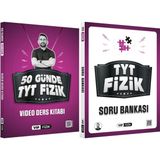 Vip Fizik 50 Günde TYT Fizik Video Ders Kitabı ve TYT Fizik Soru Bankası Seti Vip Fizik Yayınları