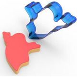 VİP Hayalet Polikarbon Kurabiye Kalıbı 8.5x5.5 cm