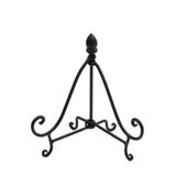 VIP Home and Garden Siyah Eskitilmiş Metal Şövale, Küçük - 20,32 cm