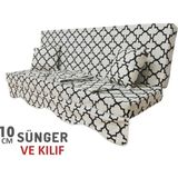 Vip Home Concept 3 Kişilik Süngerli Bahçe Salıncak Minderi Kılıfı Alaçatı