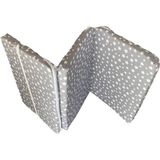 Vip Home Concept Cocuk Oyun Parki Cocuk Yatagi Katlanabilir Sunger Yatak 60X120-4 Cm Gri Yildiz