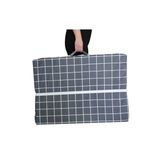 Vip Home Concept Katlanir Yatak Yer Yatagi Sunger Yatak Tek Kisilik 80X180 Gri Pano 6 Cm