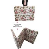 Vip Home Concept Katlanır Yer Yatağı (8 cm Kalın)Sünger Yatak 80X180 Ingiliz Gülü 8 cm - 80 x 180 cm