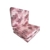 Vip Home Concept Katlanır Yer Yatağı ve Tek Kişilik Sünger Katlanır Minder Yatak 90x190x10 cm - Pembe Ağaç