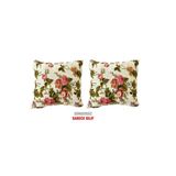 Vip Home Concept Kirlent Yastik Kilifi Vip Yastik Kilifi 2 Adet-43X43 Cm(İngiliz Gulu)
