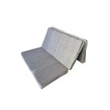 Vip Home Concept Market Urunleri Cift Kisilik Katlanir Yer Yatagi Ve Sunger Yatak Katlanir Minder Yatak 120X195x8 Cm-Grı