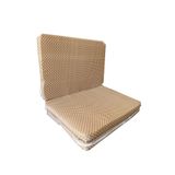 Vip Home Concept Market Urunleri Katlanir Cocuk Yatagi Sunger Yatak Cocuk Oyun Minderi 60X120-4 Cm(Kahverengi Puantiyeli